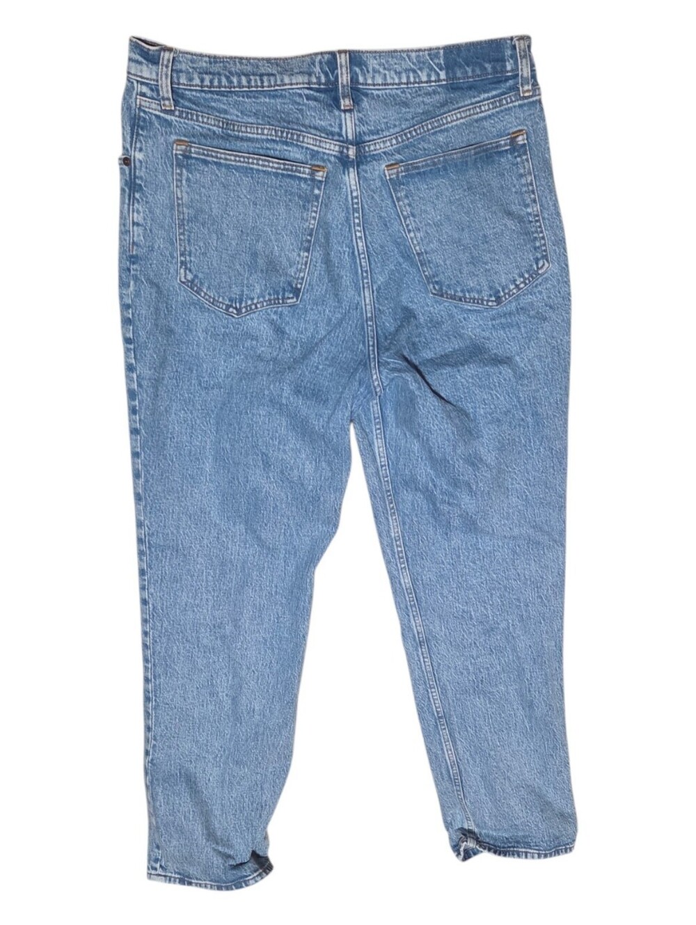 Abercrombie & Fitch The 90s Straight Jeans Women’s Ultra High Rise 32/14 - Picture 2 of 8